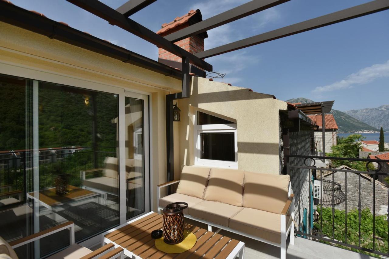 Apartamento Stone House Morinj Kotor Exterior foto